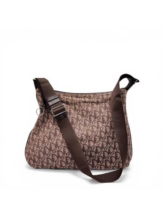 Other - Christian Dior Trotter Canvas Crossbody Messenger Bag Brown Monogram